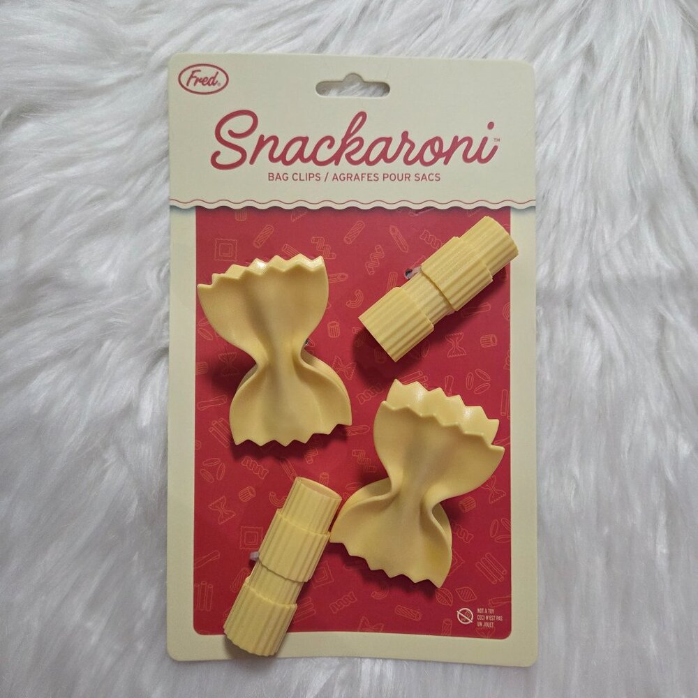 Fred Snackaroni Bag Clip Set